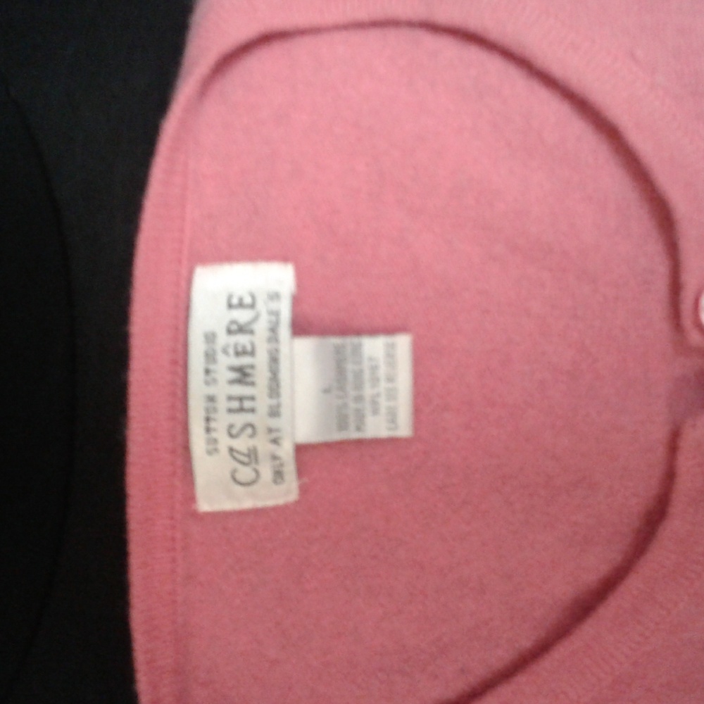 Pink Cashmere sweater  size L by Sutton/ Bloomingdale